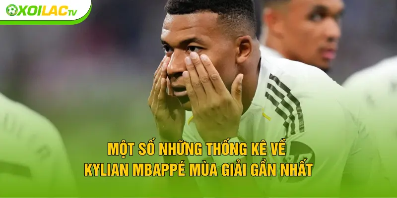 Một số những thống kê về Kylian Mbappé mùa giải gần nhất