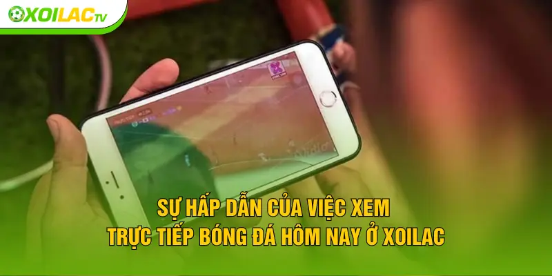 Sự hấp dẫn của việc xem trực tiếp bóng đá hôm nay ở XOILAC