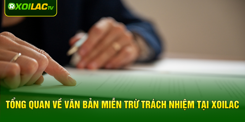 Tổng quan về văn bản miễn trừ trách nhiệm tại XOILAC